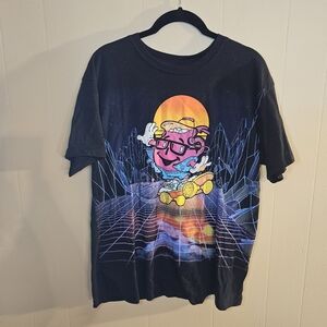 1980s Themed Kool Aid Skate Boarding Oversized XS Tee